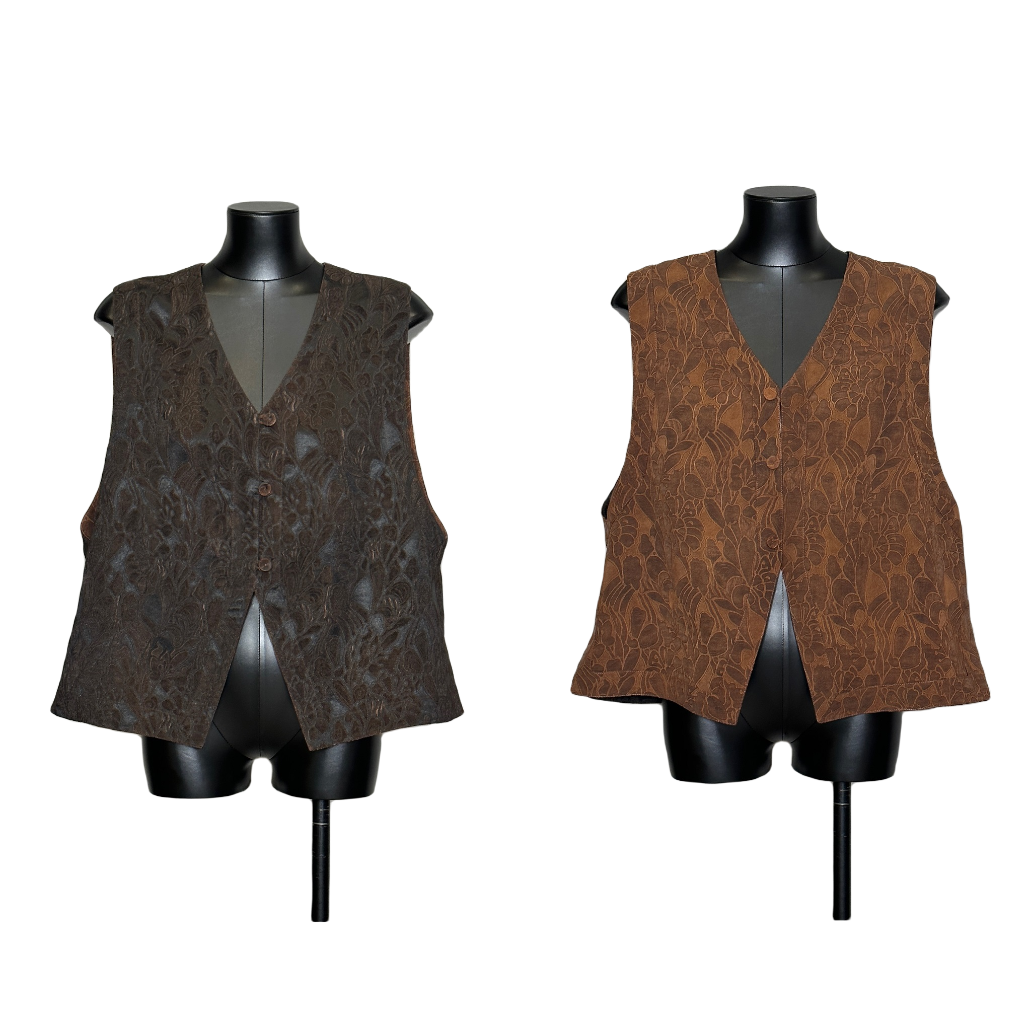 女装「利琪高订」国风秋冬季新中式时尚百搭轻奢双面穿马甲A4507