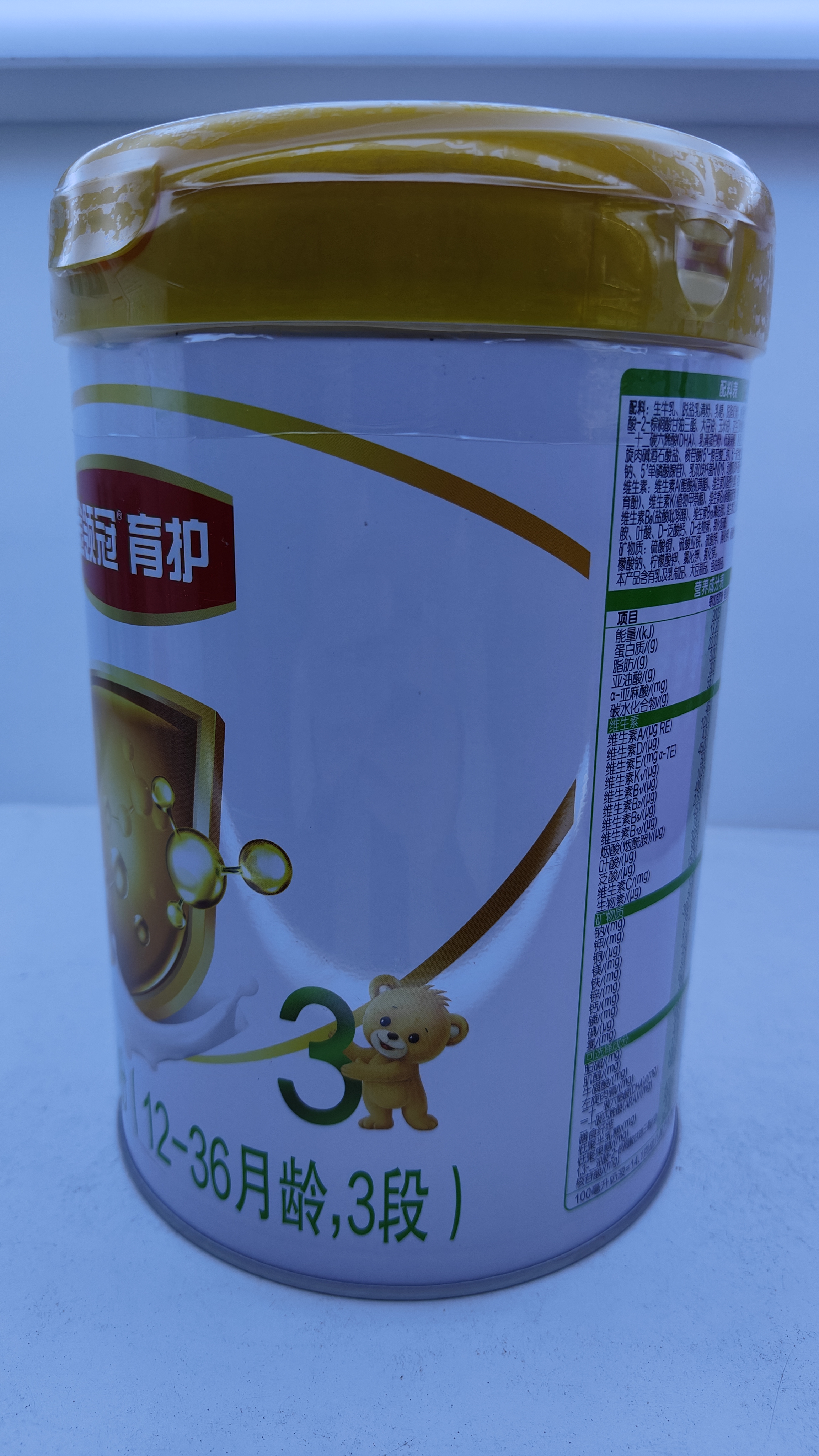 育-护（古音）幼儿配方奶粉