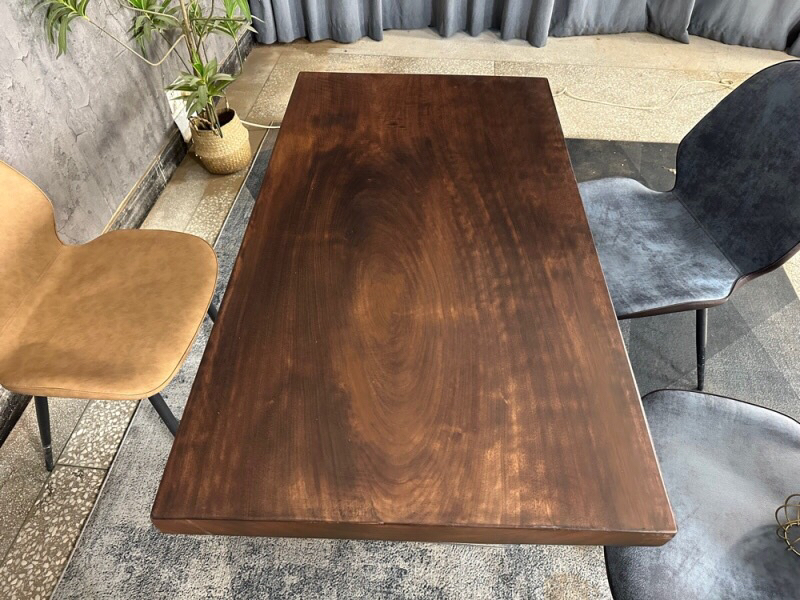 独板北美黑胡桃大板全方103*57*5实木大板茶桌办公桌大板桌实木