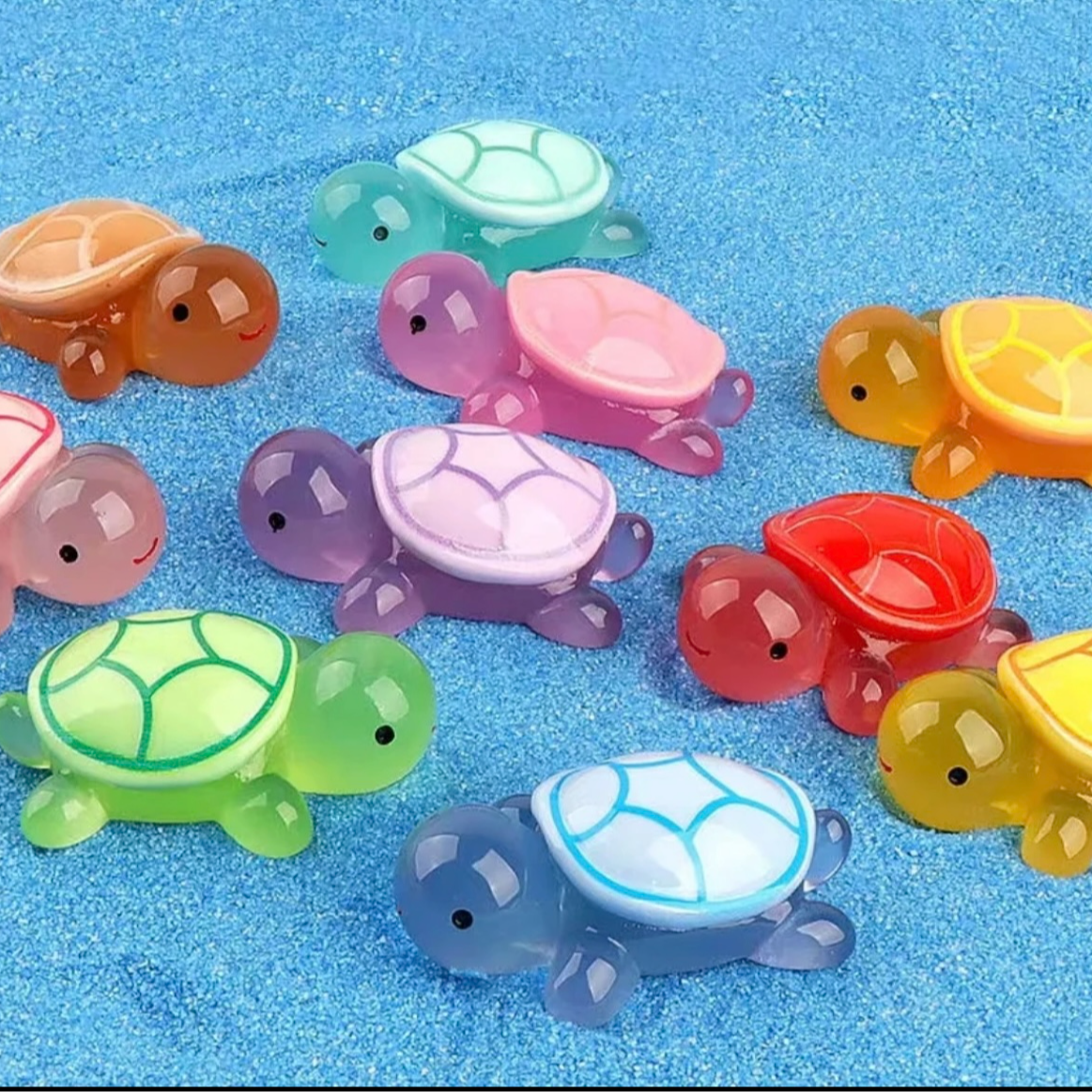 【3.2厘米夜光乌龟】夜光乌龟玩具摆件立体可爱