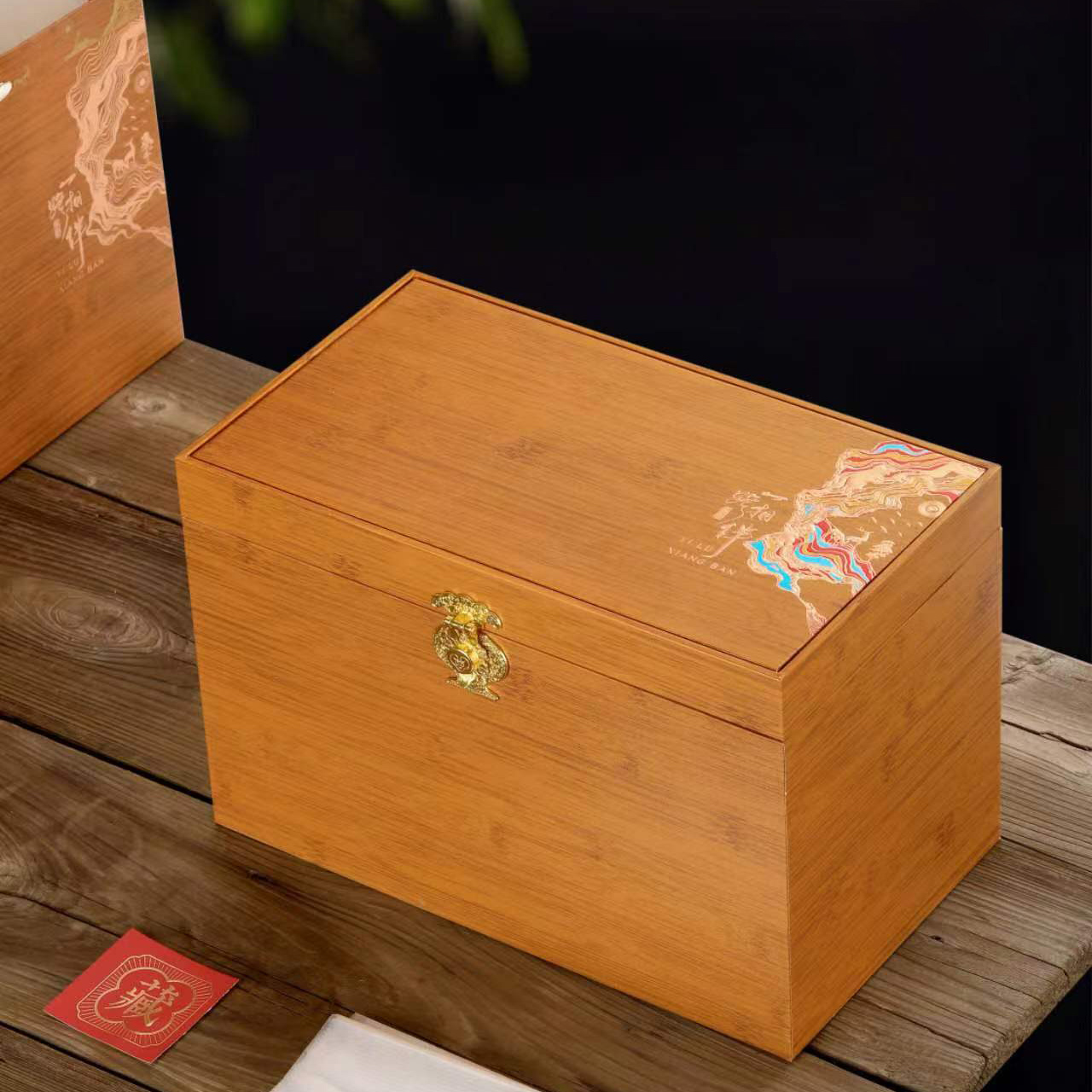 正宗老陈皮500克一路相伴茶叶礼盒木盒装