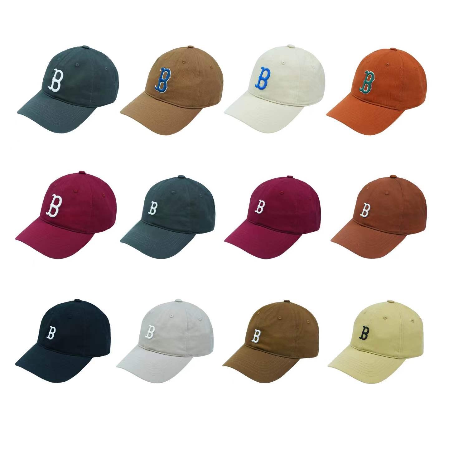 CLNKEL联名款棒球帽男女情侣软顶棒球帽鸭舌帽大标小标1001 钦