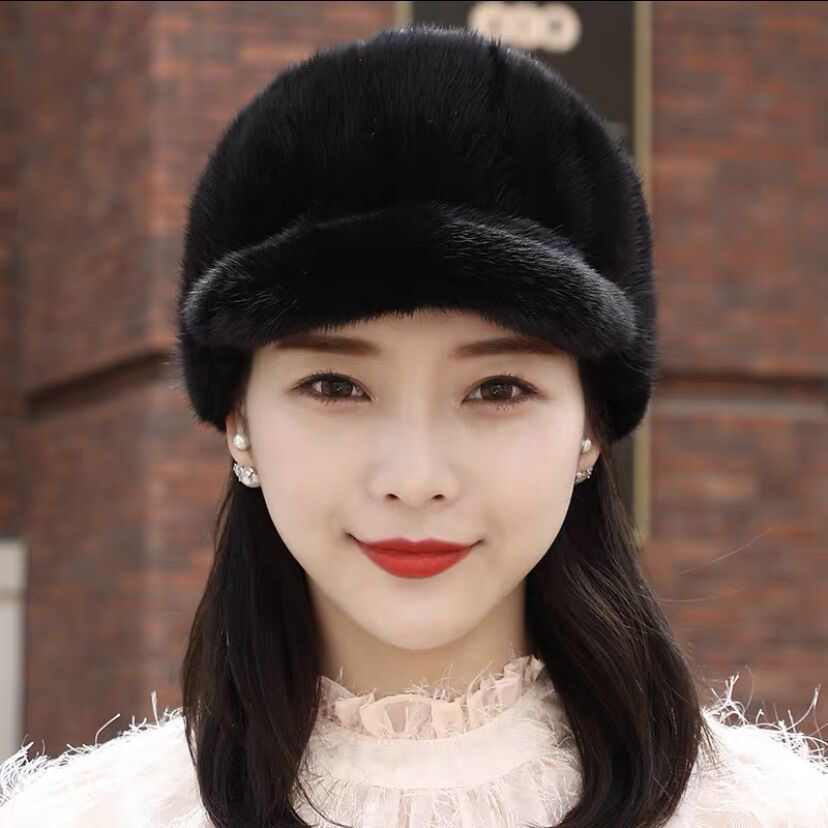 冬季时尚男女同款骑士帽