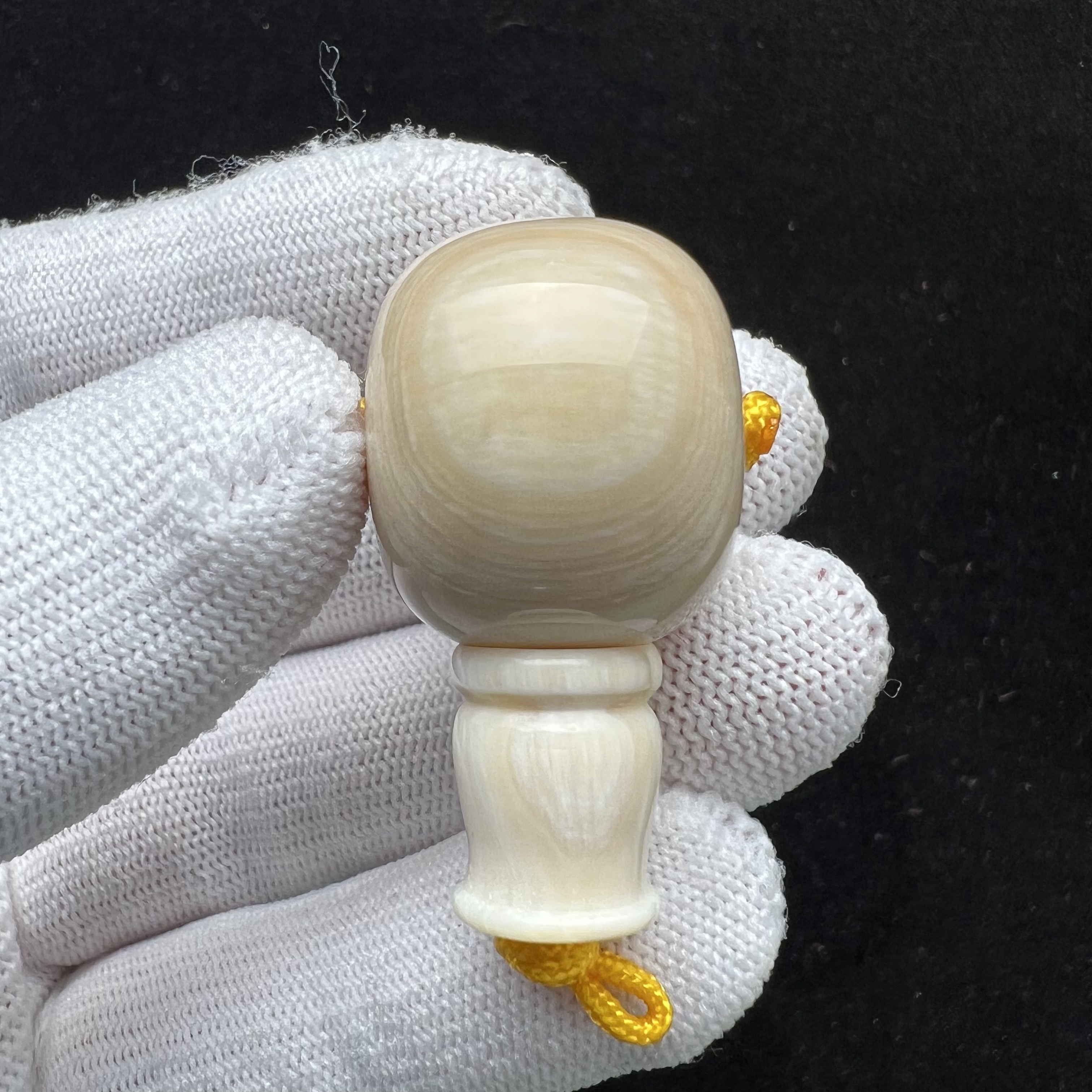 P1333天然猛犸牙 三通19.3*38.3*24mm 支持复检 假一罚四
