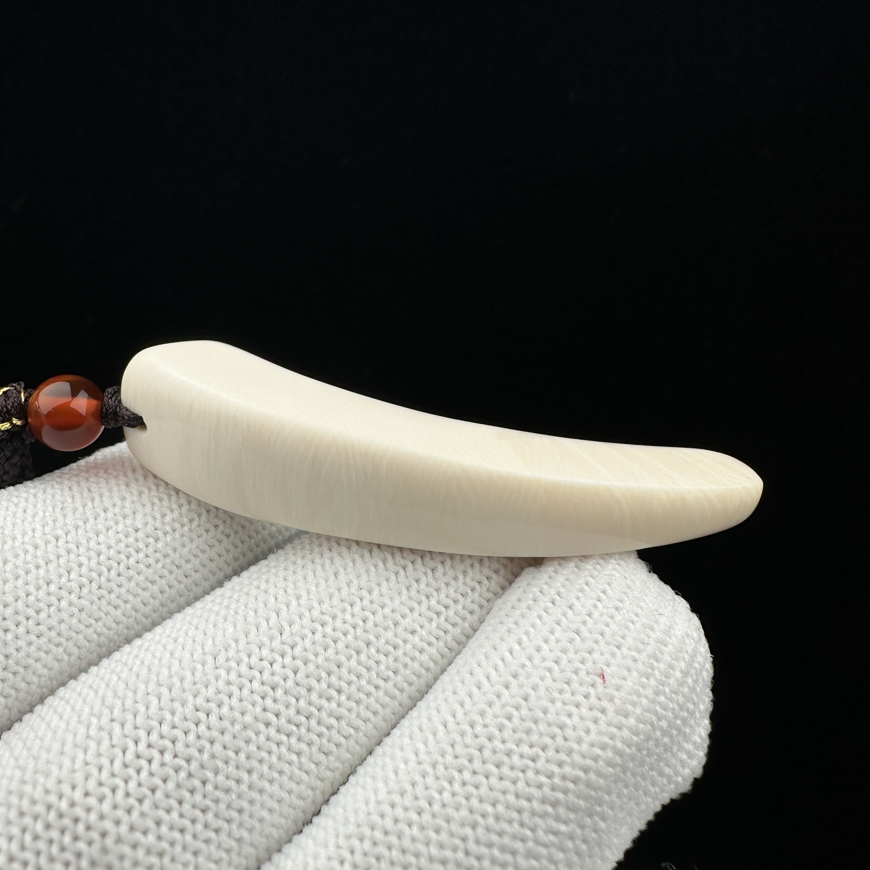 D2203天然猛犸牙  牙尖11.6*54mm支持鉴定 假一罚四