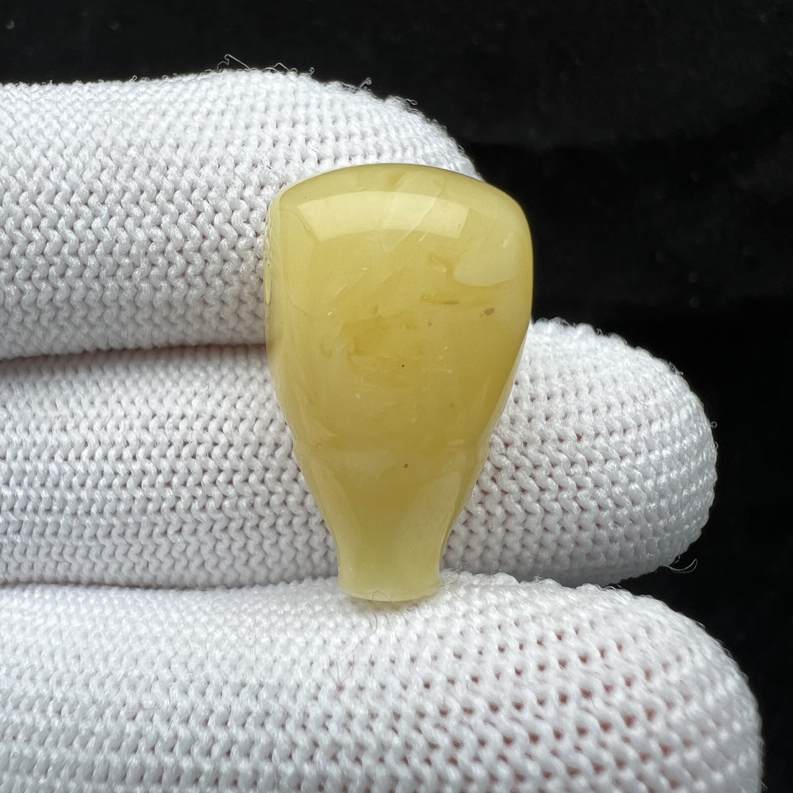 J6255天然原矿蜜蜡 蜜蜡三通 13*22mm 80克价