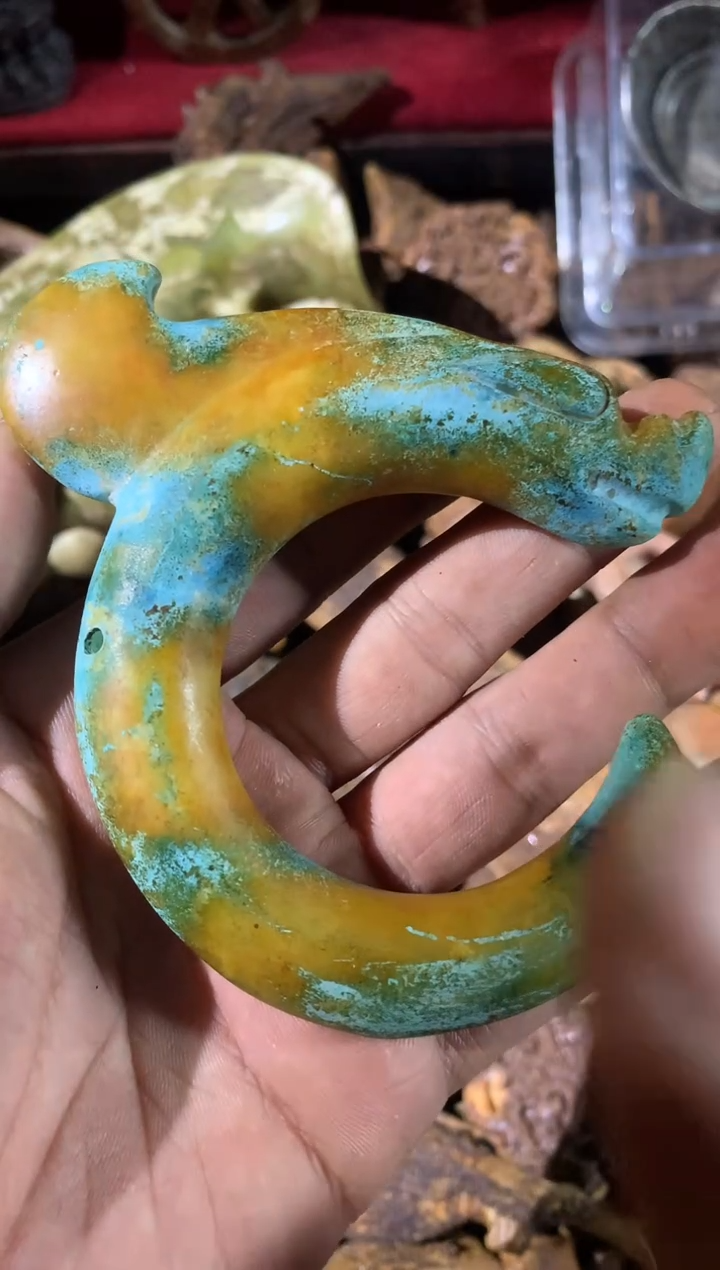 【闪购商品】岫岩老玉（透闪石质玉）吊坠(不含链)未镶嵌1