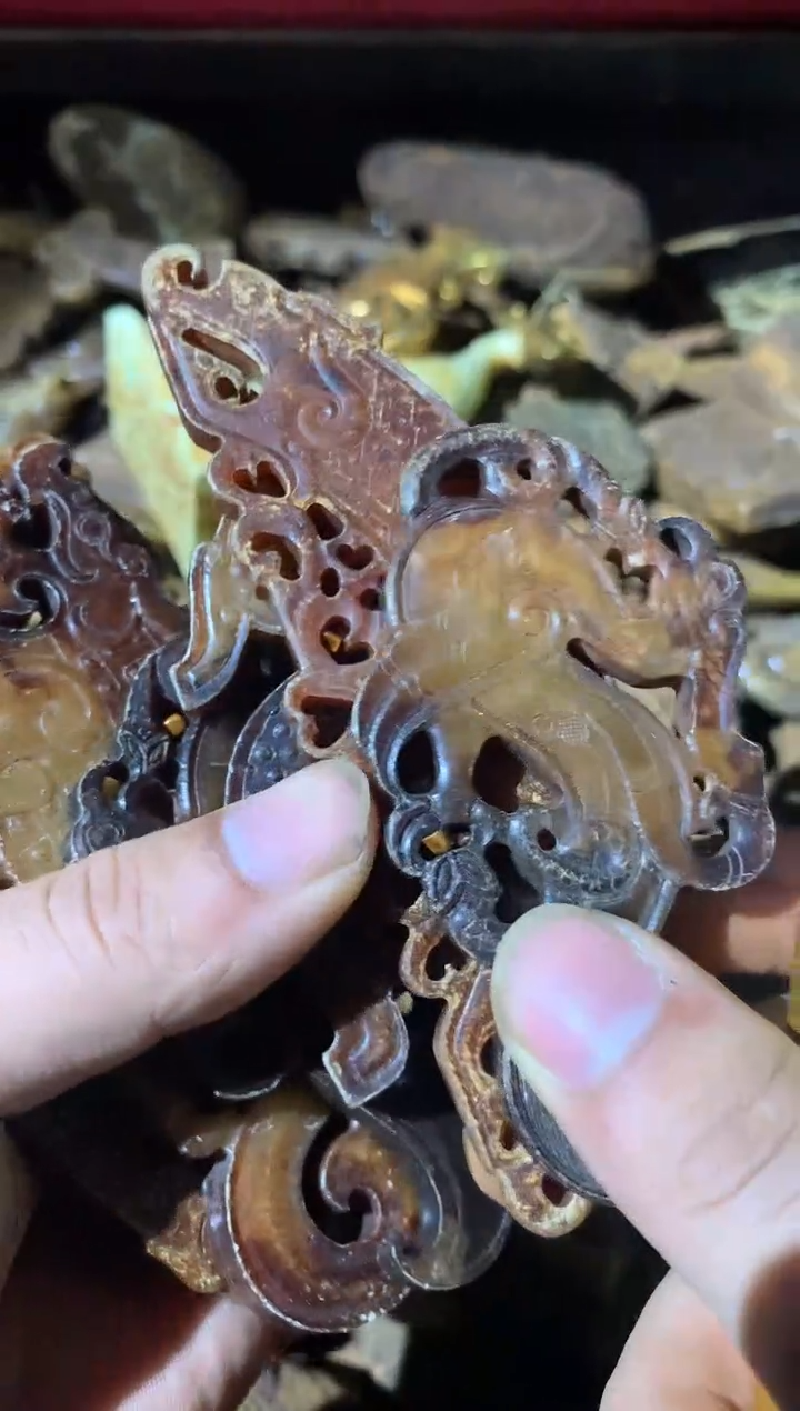 【闪购商品】岫岩老玉（透闪石质玉）吊坠(不含链)未镶嵌1