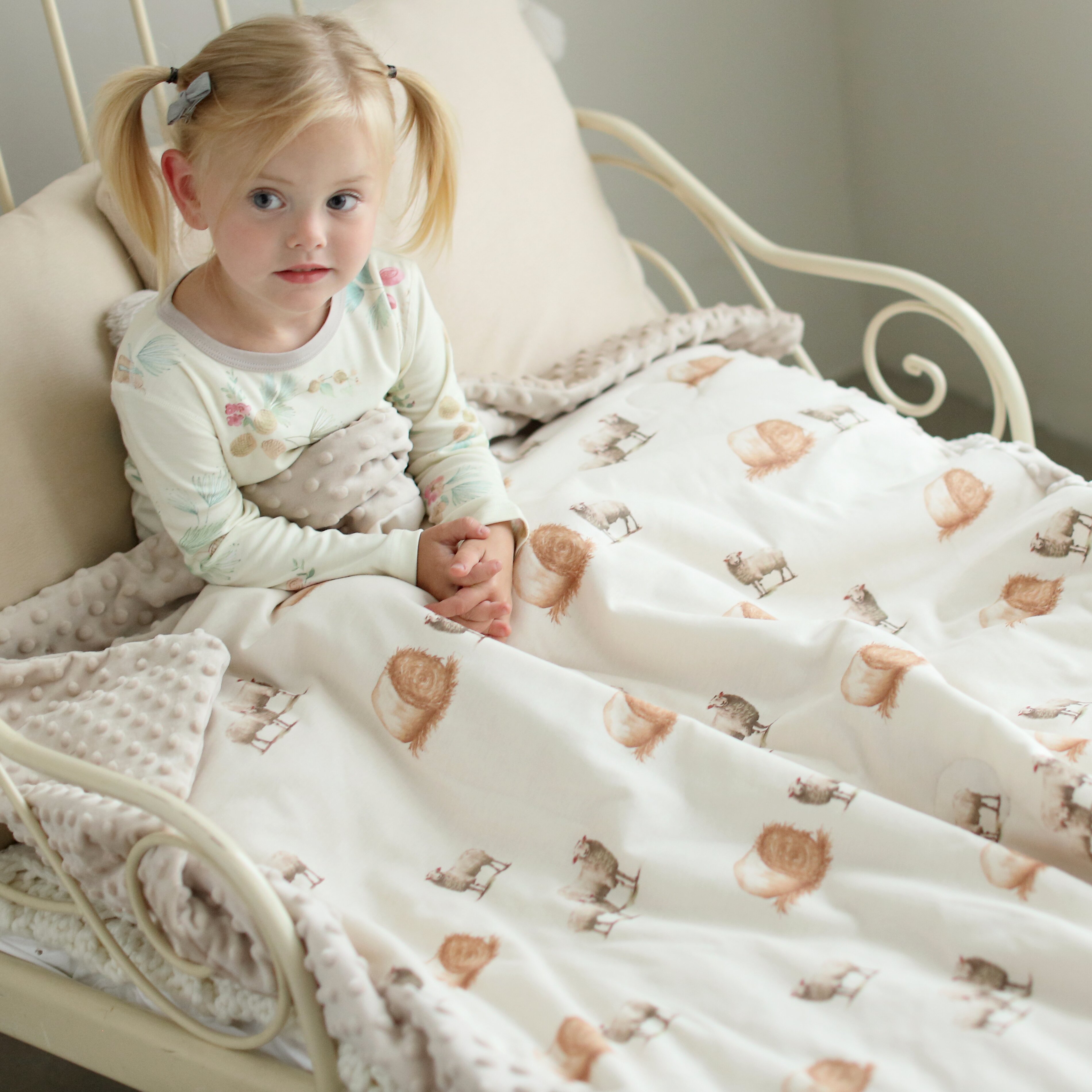 雅赞【豆豆被】新生儿婴幼儿 四季豆豆毯双面A类抚触豆豆绒不起静电