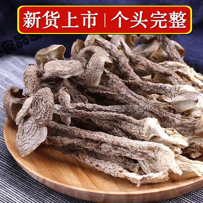 鹿茸菇干货500g/250g古田鹿茸菌脆脆菇高山食用菌干锅爆炒新鲜 图片 2