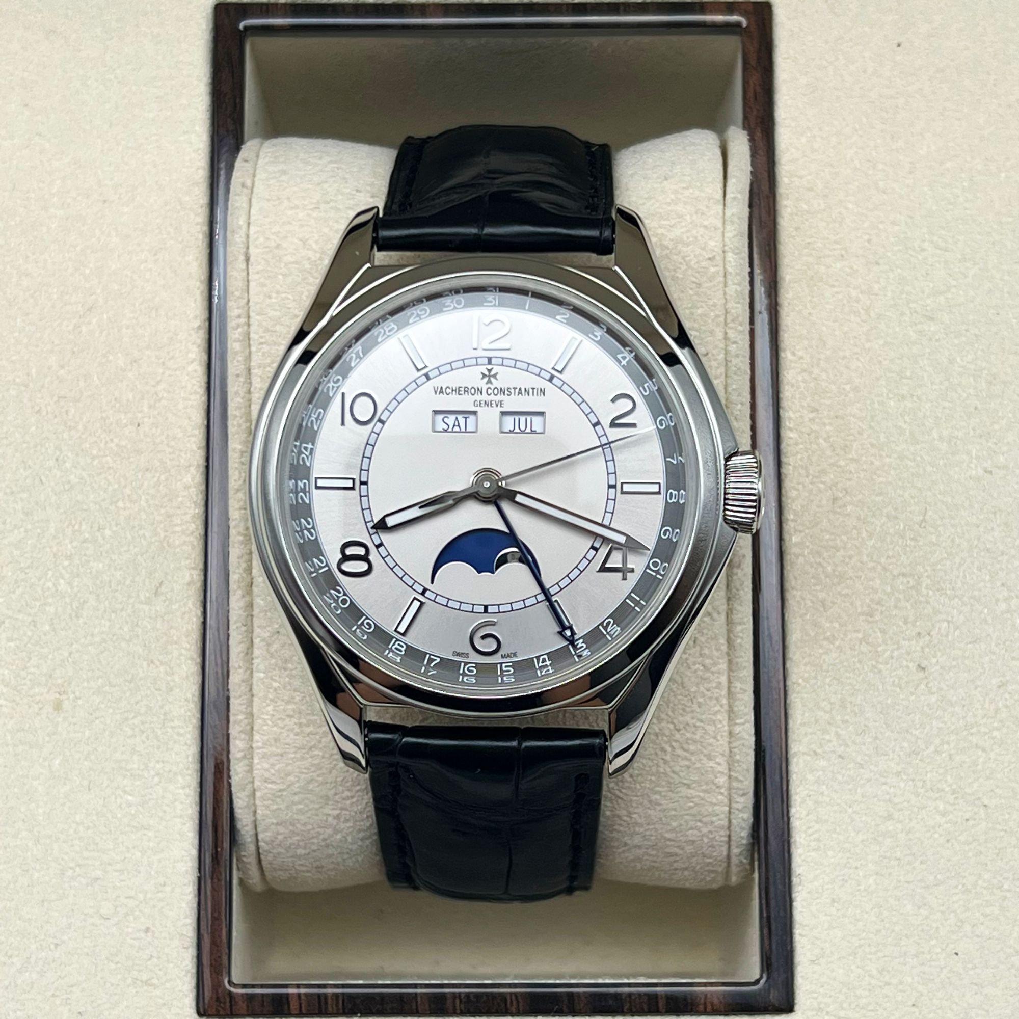 99新 Vacheron Constantin/江诗丹顿 伍陆之型系列40表径男表单表
