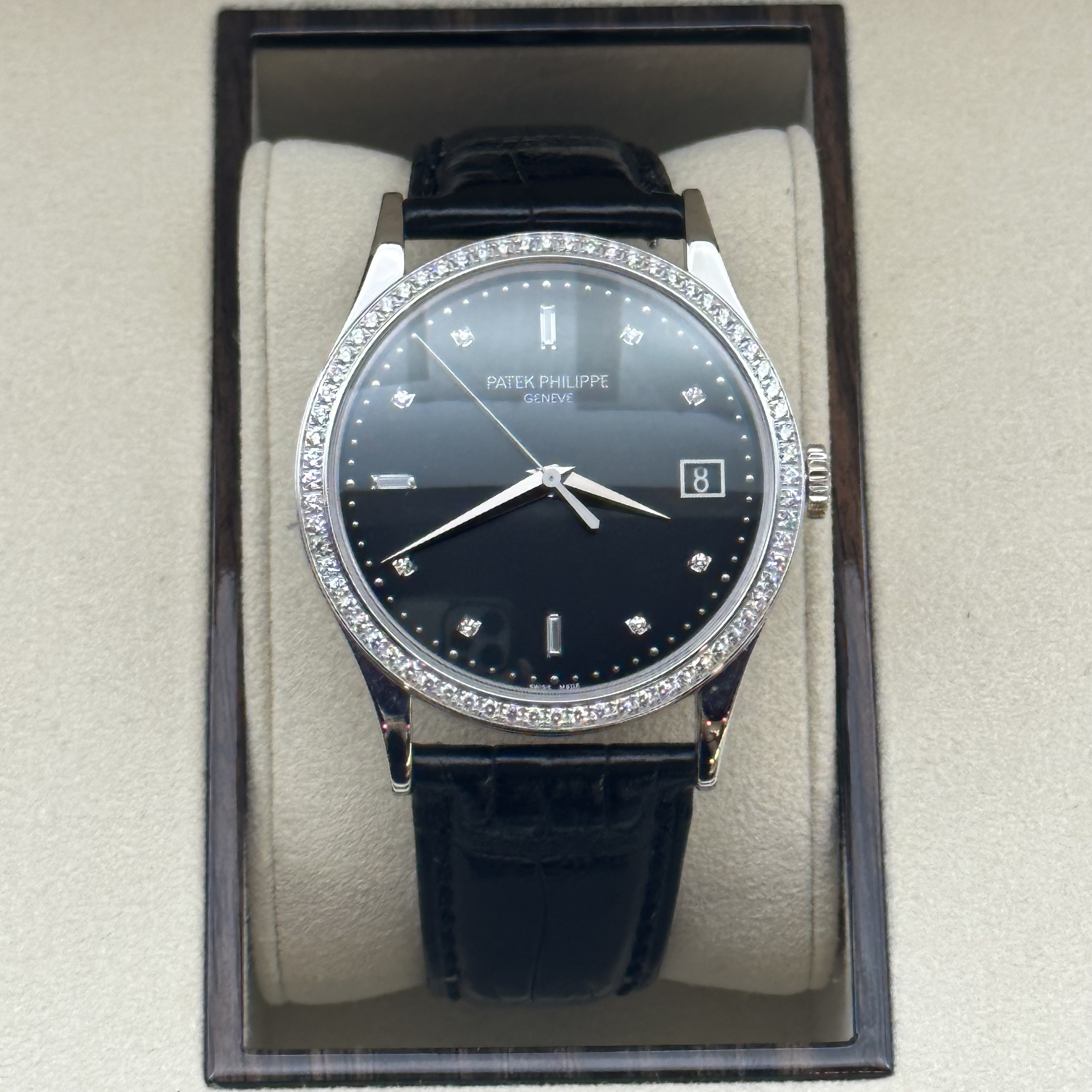 99新 Patek Philippe/百达翡丽 5297G38表径白金男士腕表
