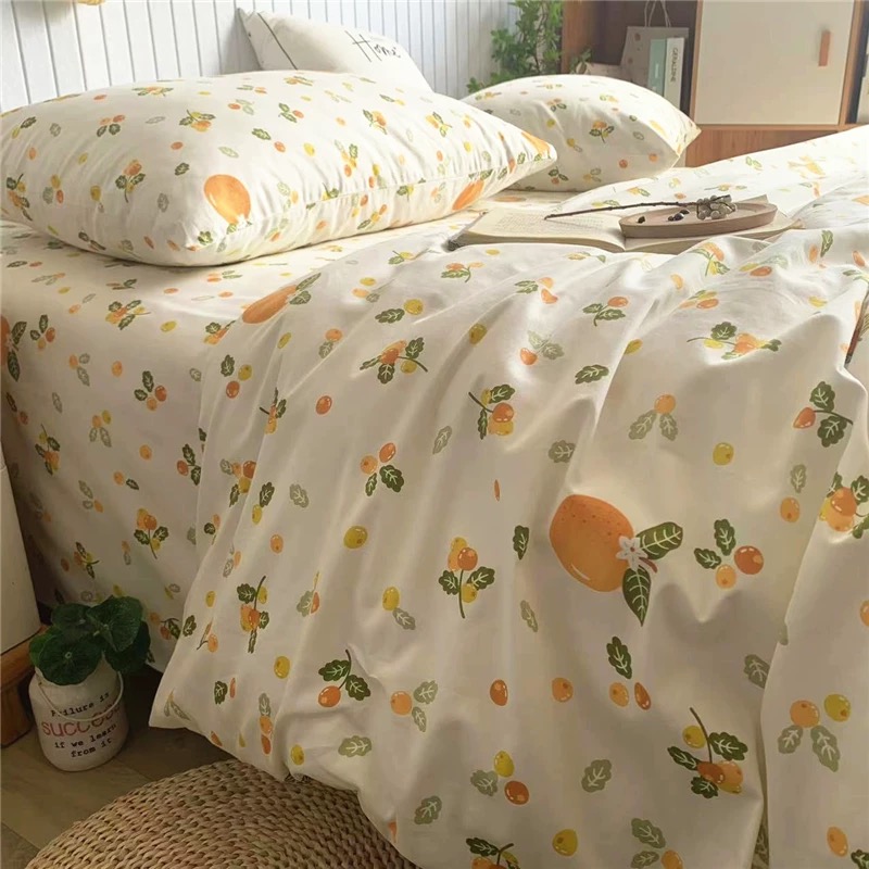 【浅陌】1.6米2米纯棉被罩单人小碎花