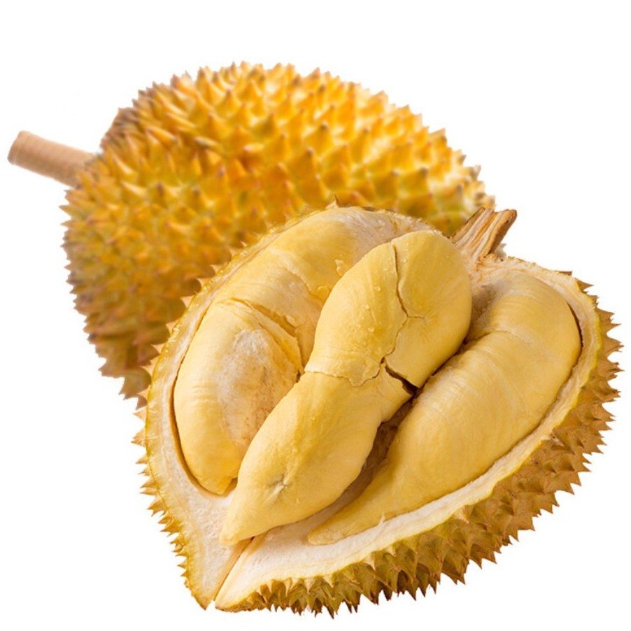 [默认开果】金枕榴莲现场打称一物一拍小时达