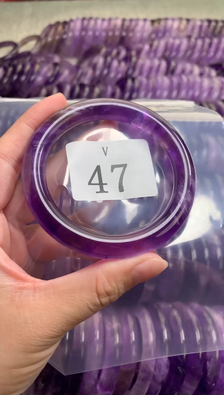 【闪购商品】水晶水晶手镯未镶嵌47-57