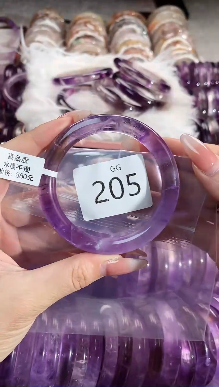 【闪购商品】水晶手镯未镶嵌205-57
