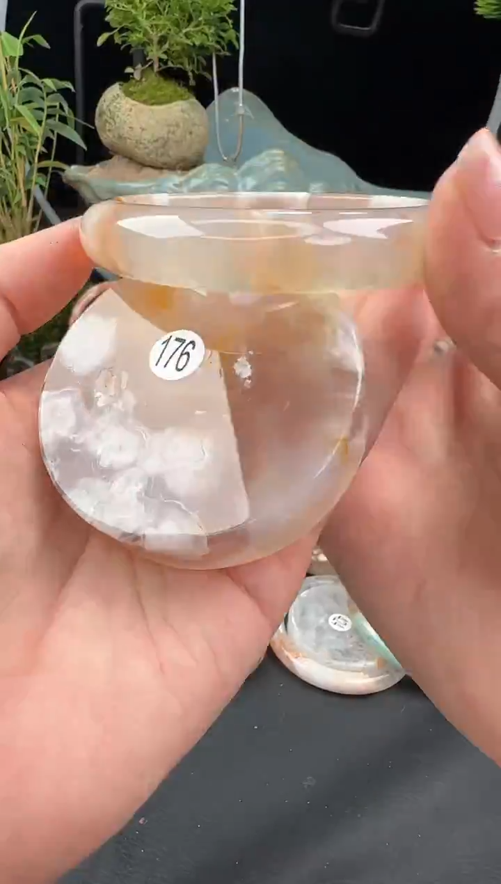 【闪购商品】玛瑙/玉髓手镯（圆镯）未镶嵌61
