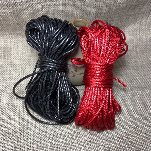 无弹力韩国蜡绳蜡线文玩手链项链绳手工编织蜡皮绳DIY耐磨吊坠绳