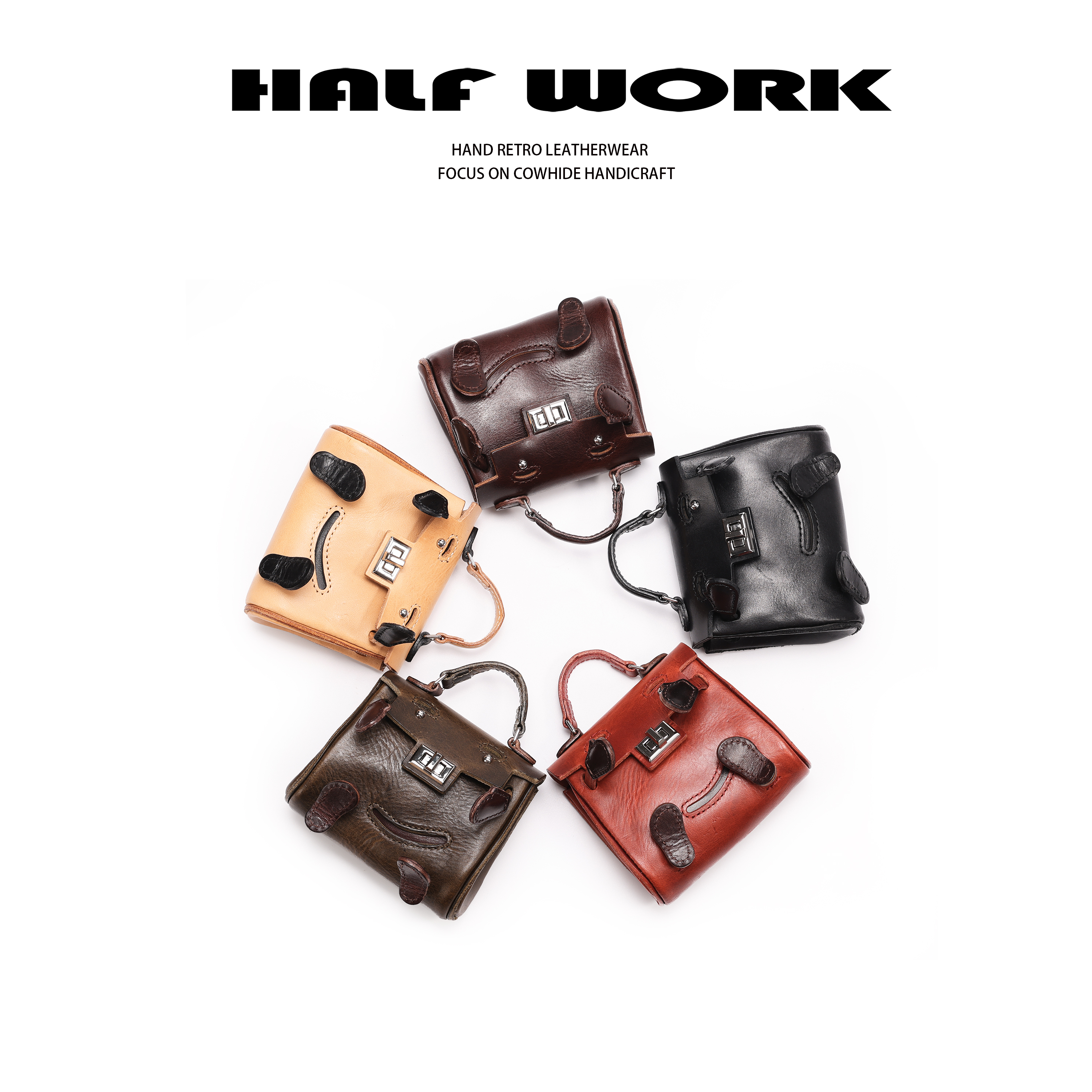 HALF WORK/伴工 千禧娃娃零钱口红包 KW-8289