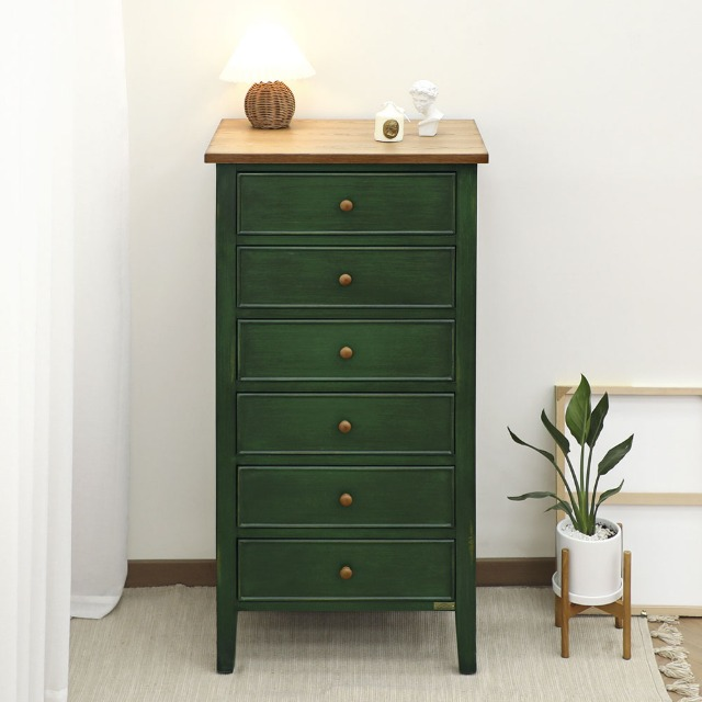 【臻宝阁】美式客厅家用储物六斗柜置物