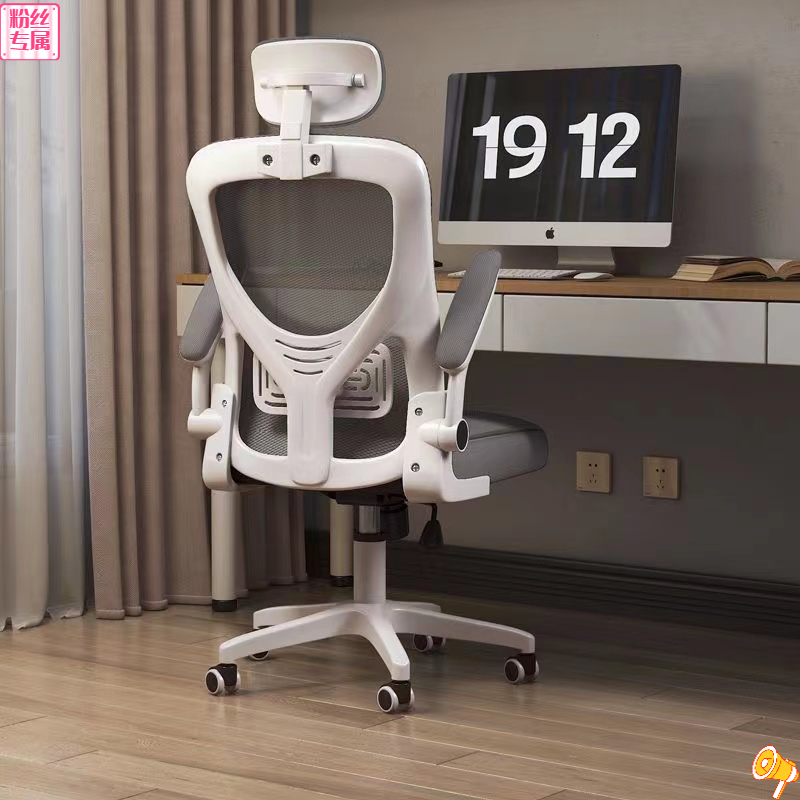 升降护腰靠背可躺电竞椅子人体工学椅电脑椅家用舒适久坐办公座椅