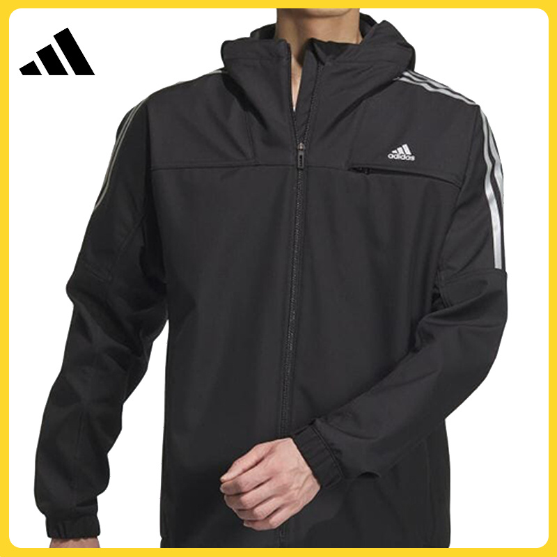 【滔搏体育】adidas阿迪达斯男子SL WARM JACKET梭织外套JG8515