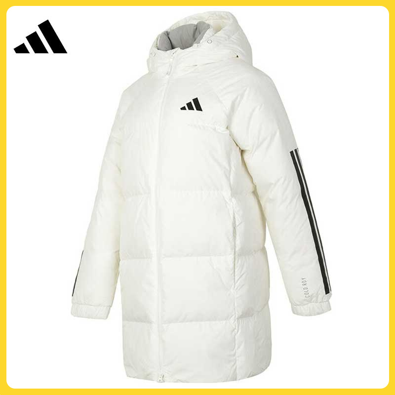 【滔搏体育】adidas阿迪达斯女子W MID DOWN JKT好羽绒服JG3856