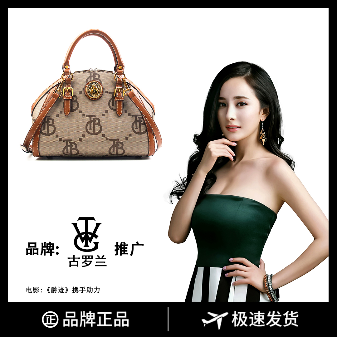 【尺寸:长28宽14高21】奢品女包时尚百搭贝壳包单肩斜挎包8258-3