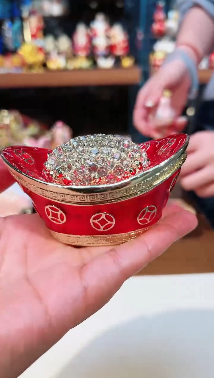 【闪购商品】易尚宝珐琅彩首饰盒
