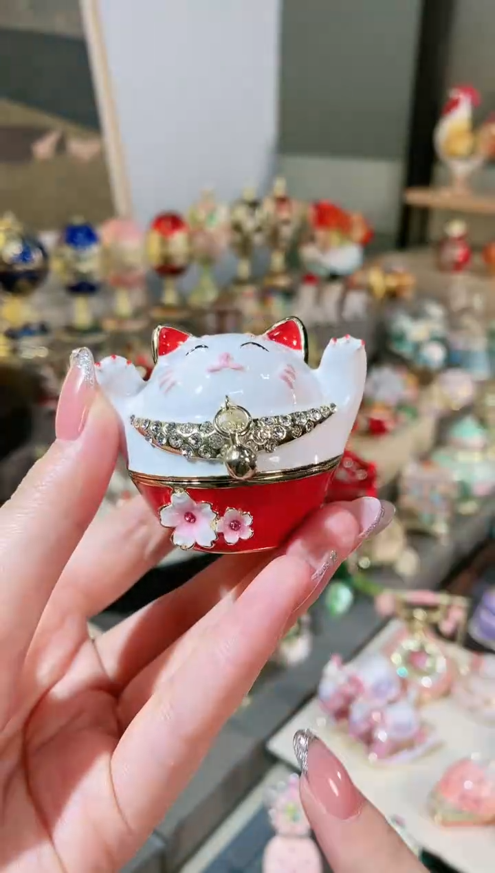 【闪购商品】1七宝烧珐琅彩首饰盒