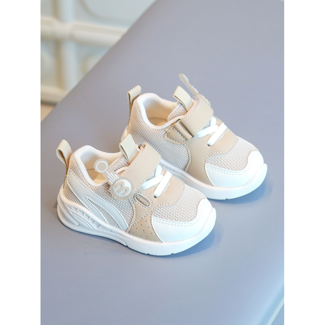 江博士宝宝学步鞋冬冬女男0一1-3岁冬季婴儿鞋子软底男童运动鞋冬