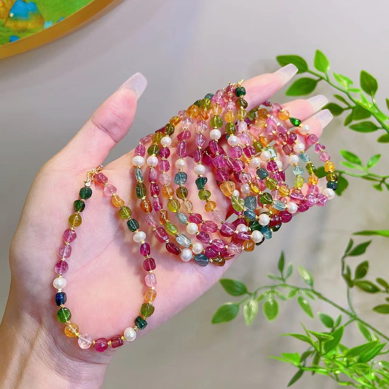 【主播推荐】碧玺手链@ZY40903100@多样性发一个