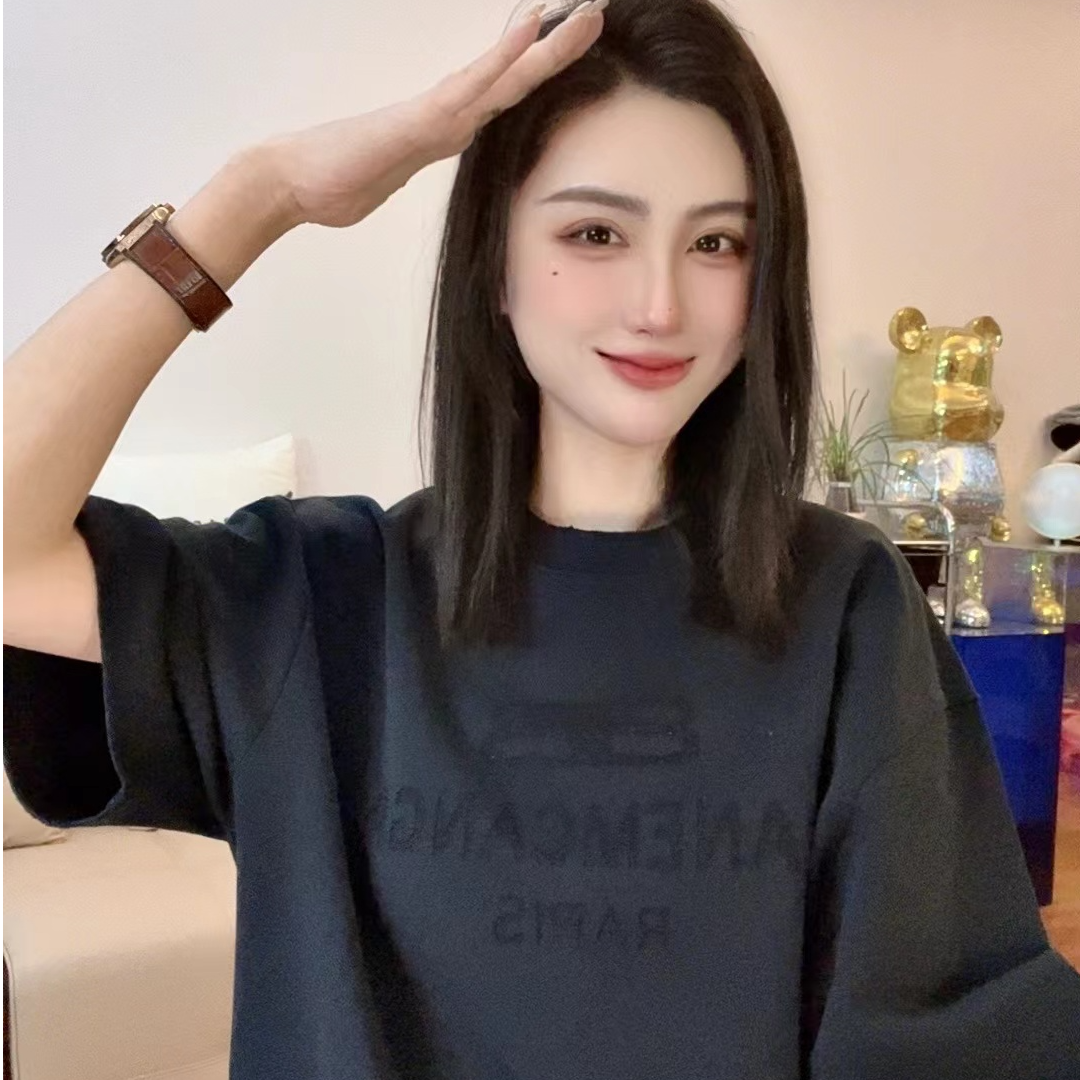 新款个性潮流 时尚百搭T恤 男女同款 59013