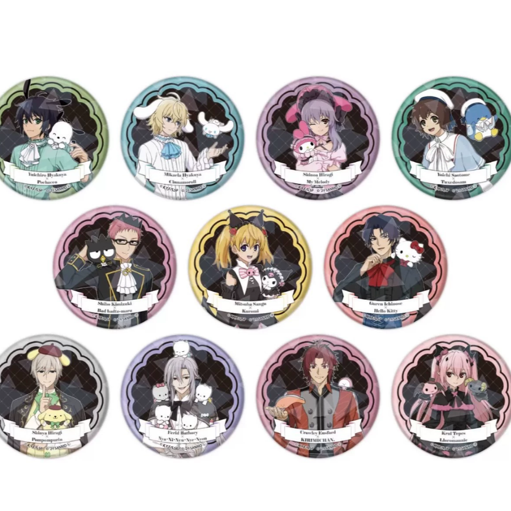 终结的炽天使三丽鸥联名 正比吧唧 日版正版盲盒