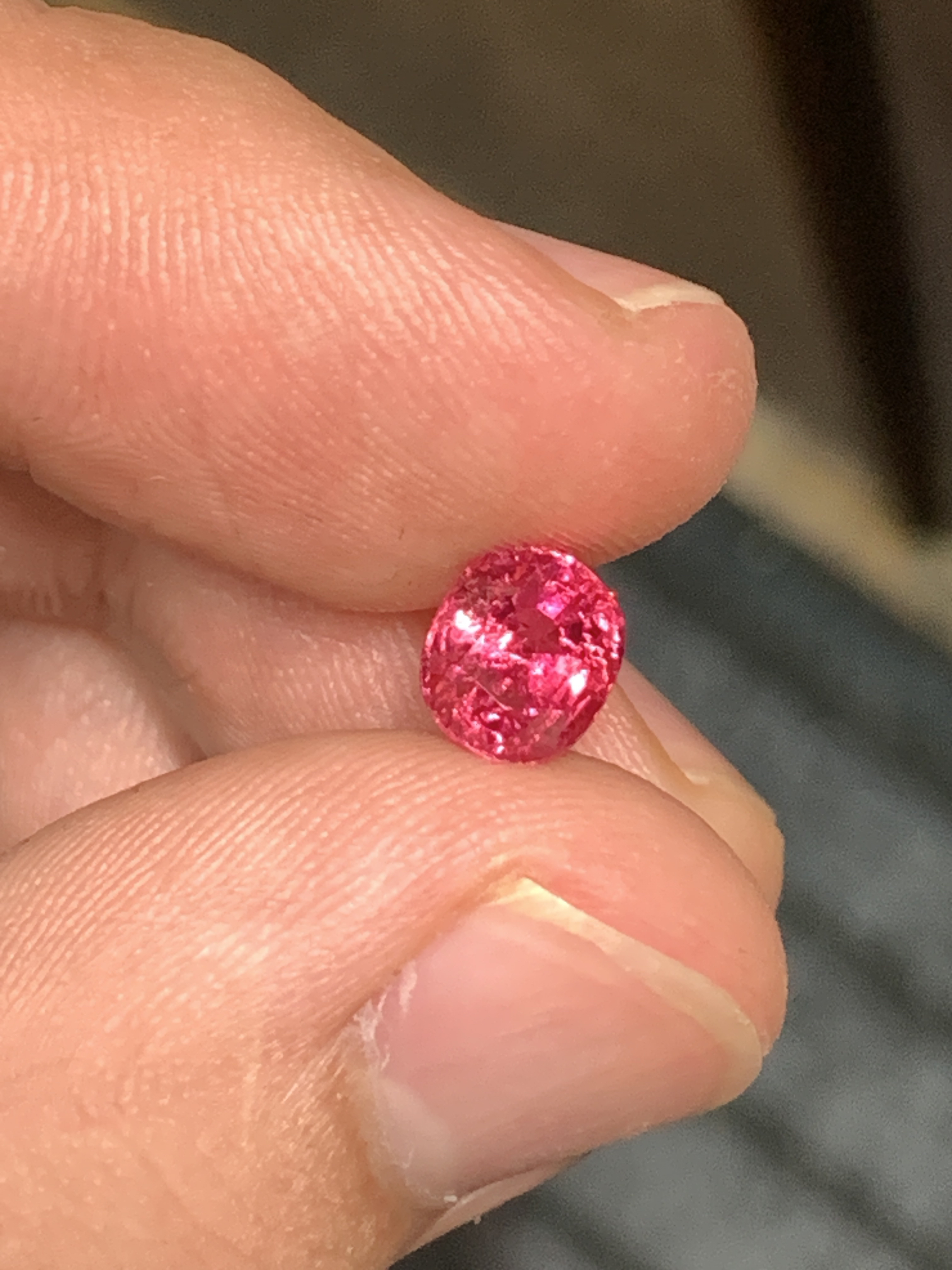 天然无烧缅甸绝地武士尖晶石2.02ct