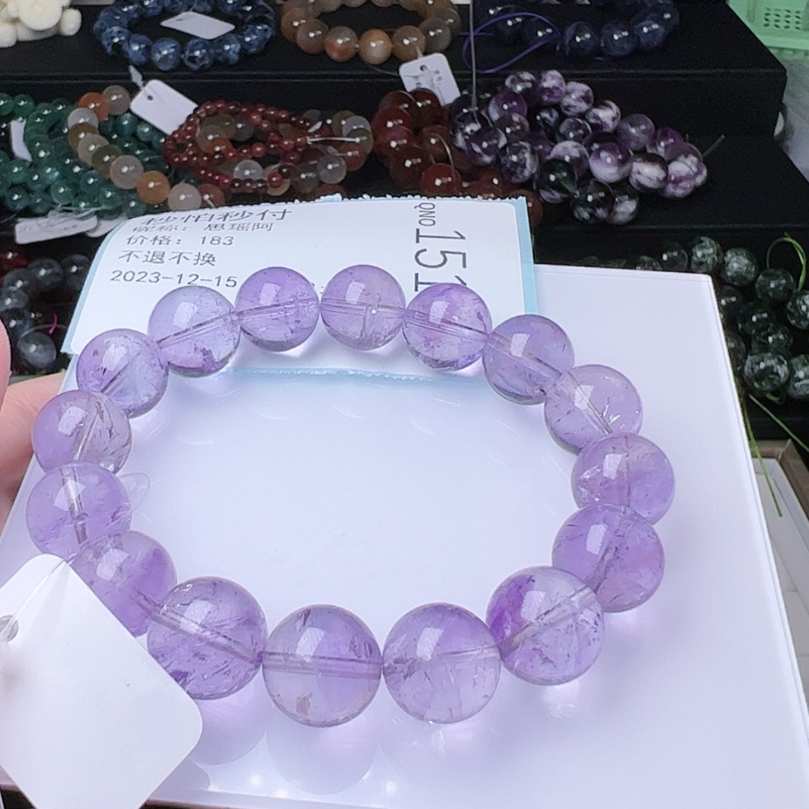 【闪购商品】烟晶手链银S925镶嵌思*阿151