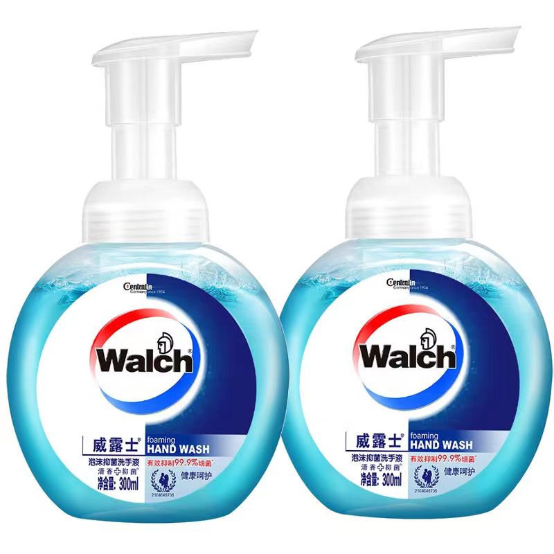 威露士 泡沫洗手液300ml 健康家用装泡沫清香型正品温和持 久留香