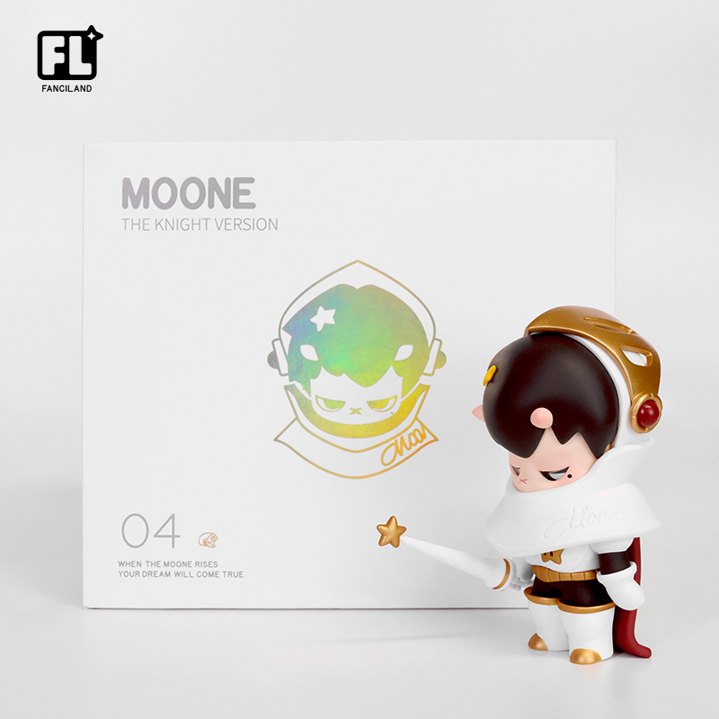番石乐园MOONE ASTRONAUT 骑士手办创意潮玩公仔摆件