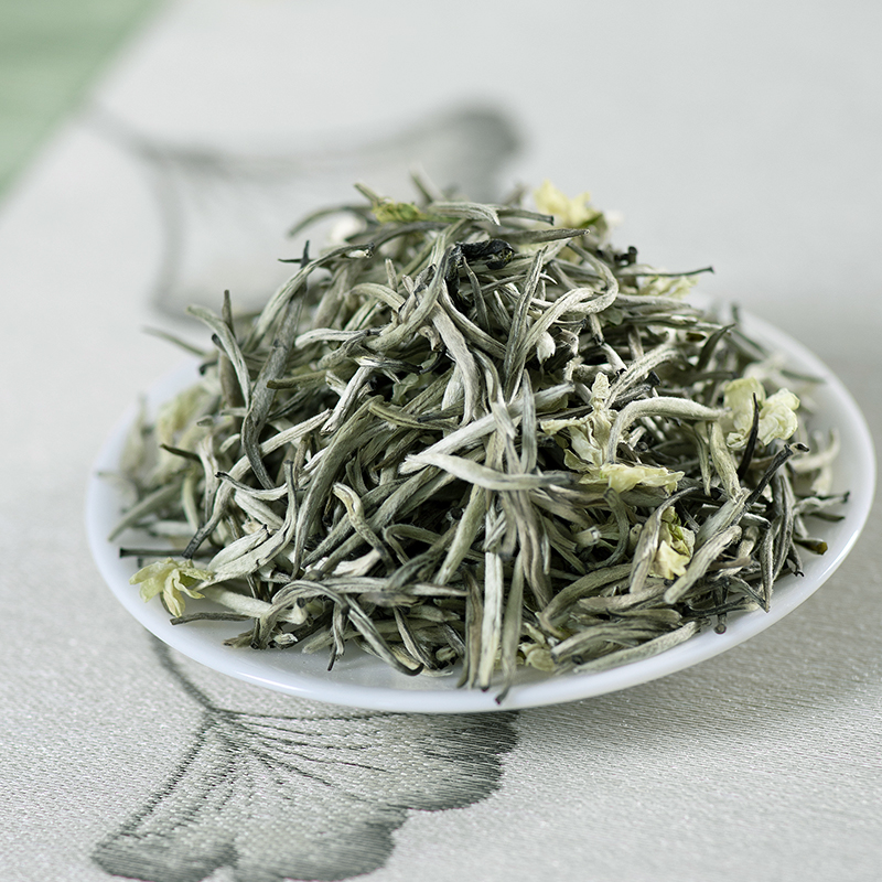 【雪竹飘雪3+】新茶茉莉花茶四川·蒙顶山·茶叶2025年茶厂浓香