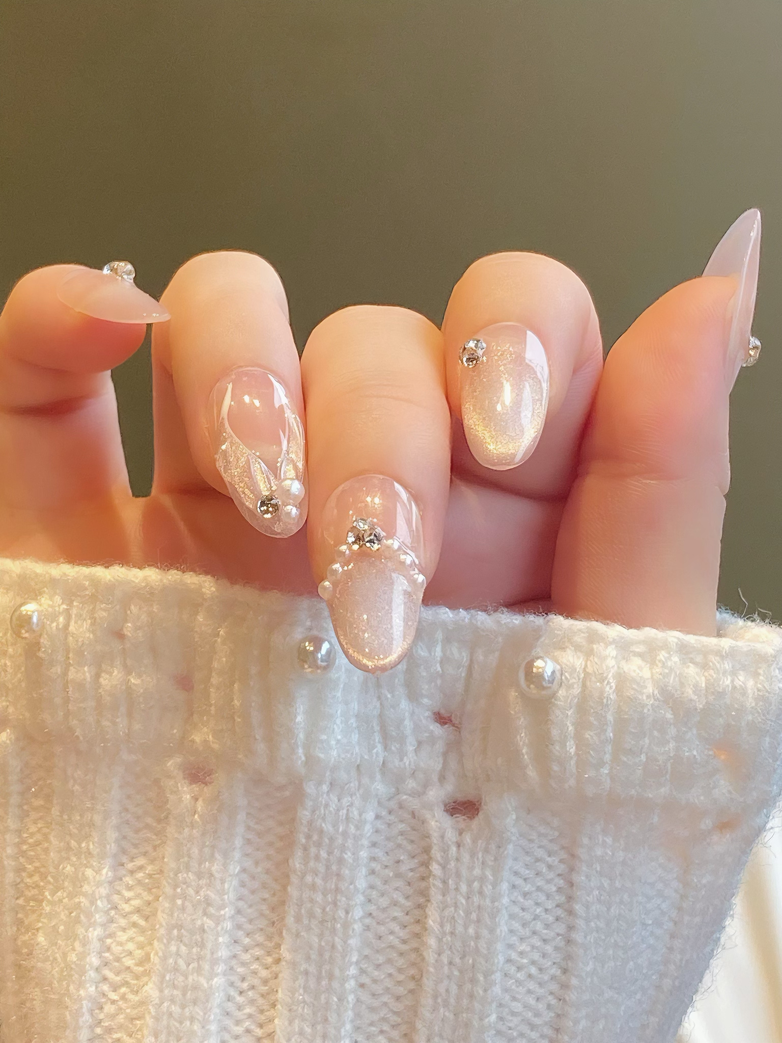 【指尖美学】人鱼手工穿戴甲