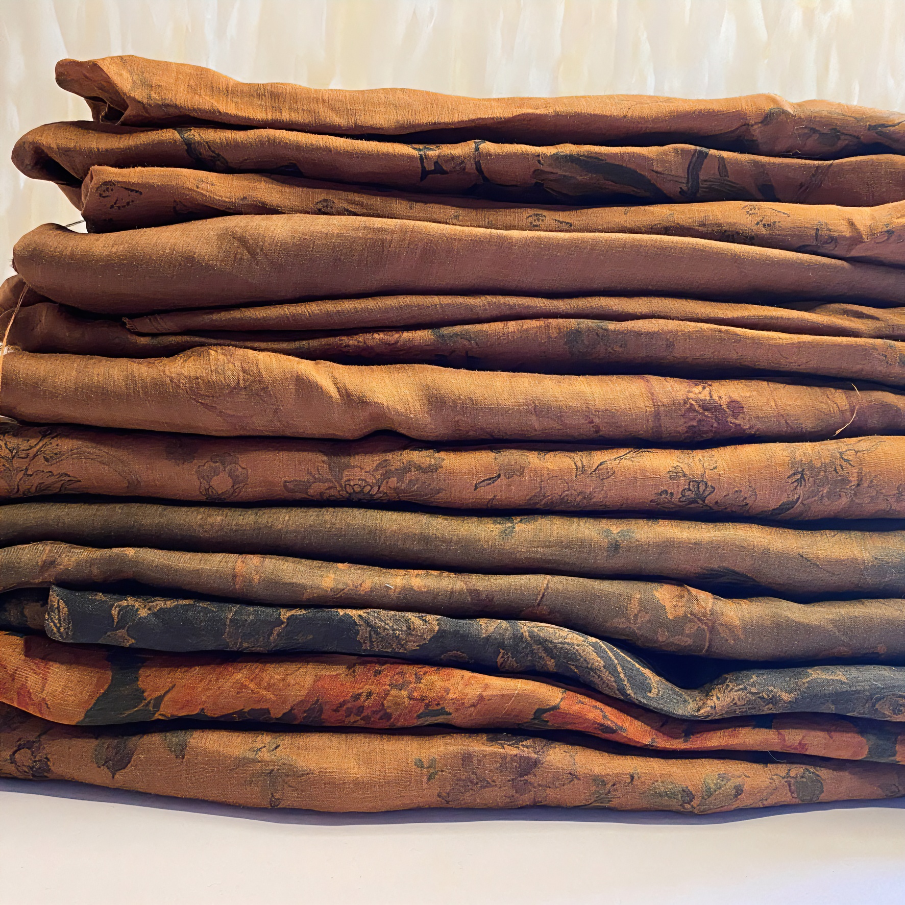 第二单高端亚麻苎麻面料散件批发播播间下单专用链接