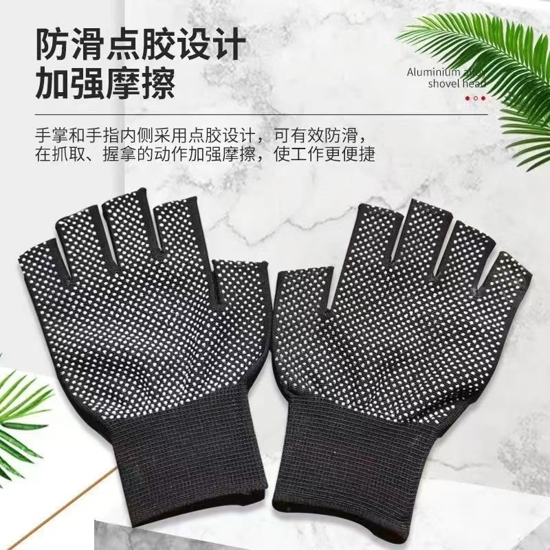 防滑颗粒健身手套健身专用