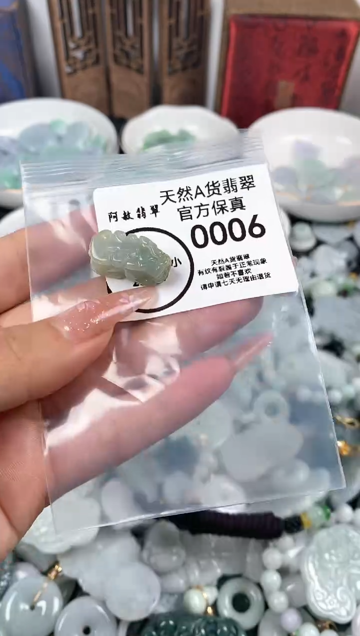【闪购商品】翡翠颈饰未镶嵌天然翡翠首饰多样型0006