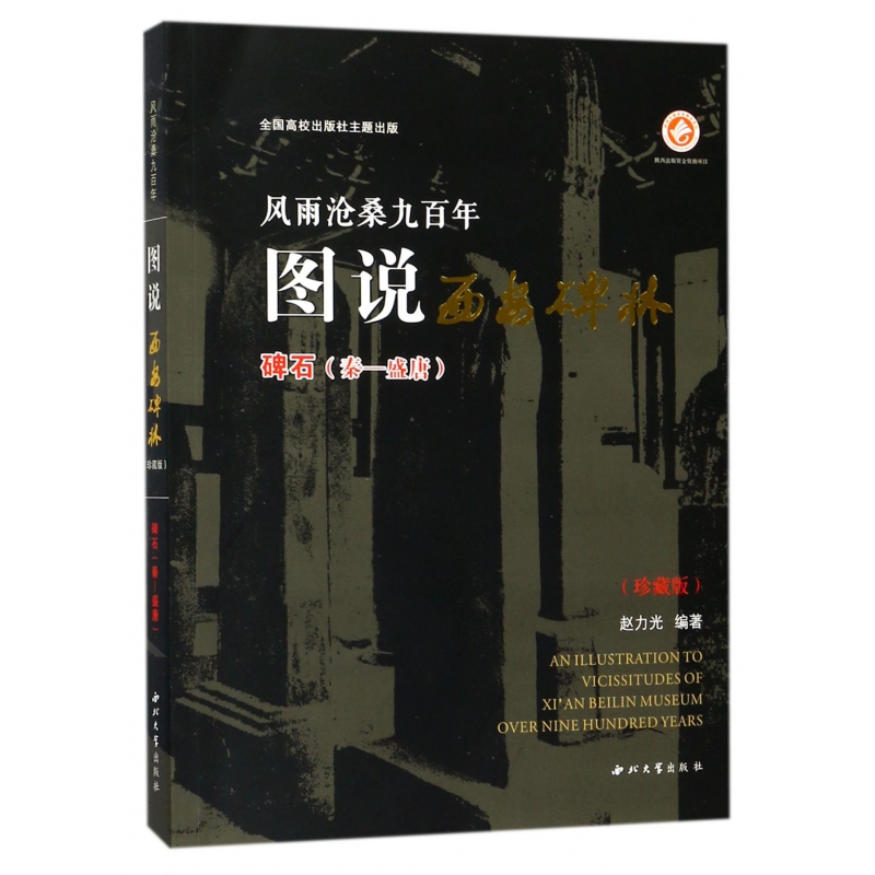 风雨沧桑九百年图说西安碑林(碑石秦-盛唐珍藏版) 