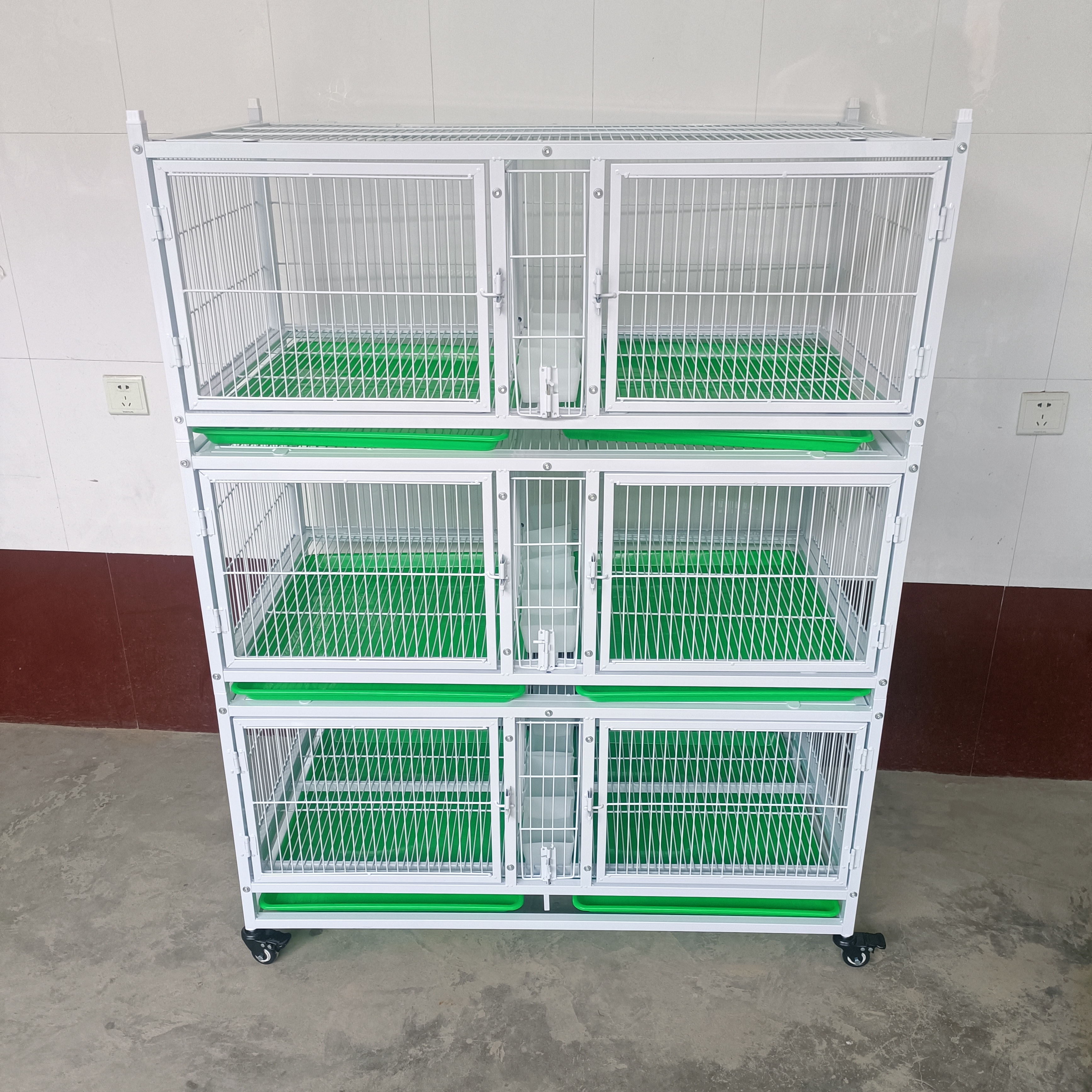 精品加密烤漆铁丝笼！3层6窝！鸽笼大型鸽子笼