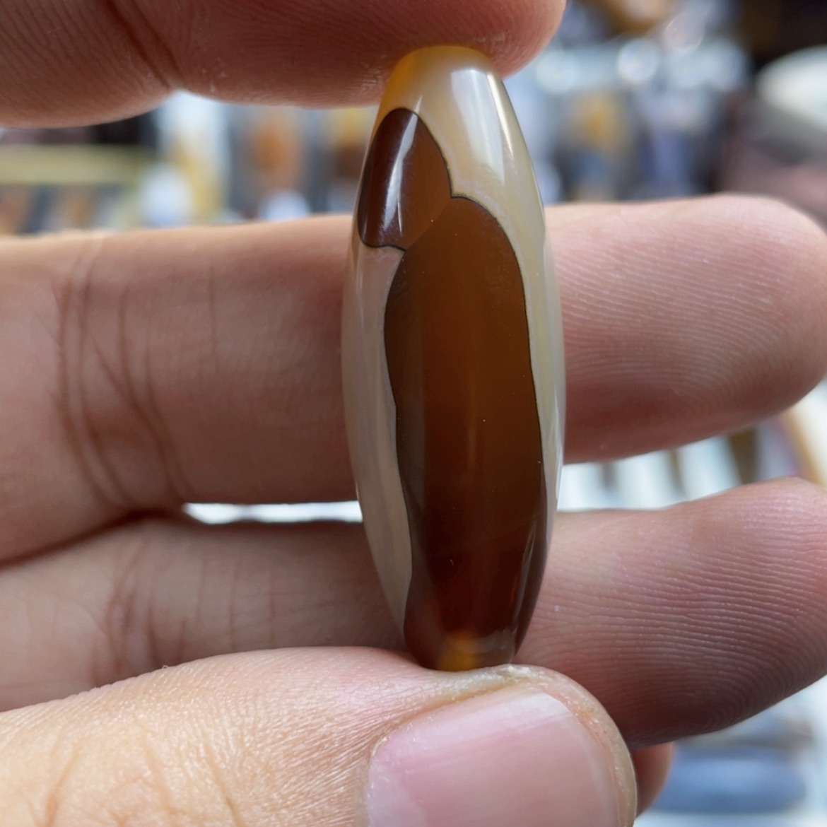 【闪购商品】玛瑙/玉髓珠宝半成品合金鵺*