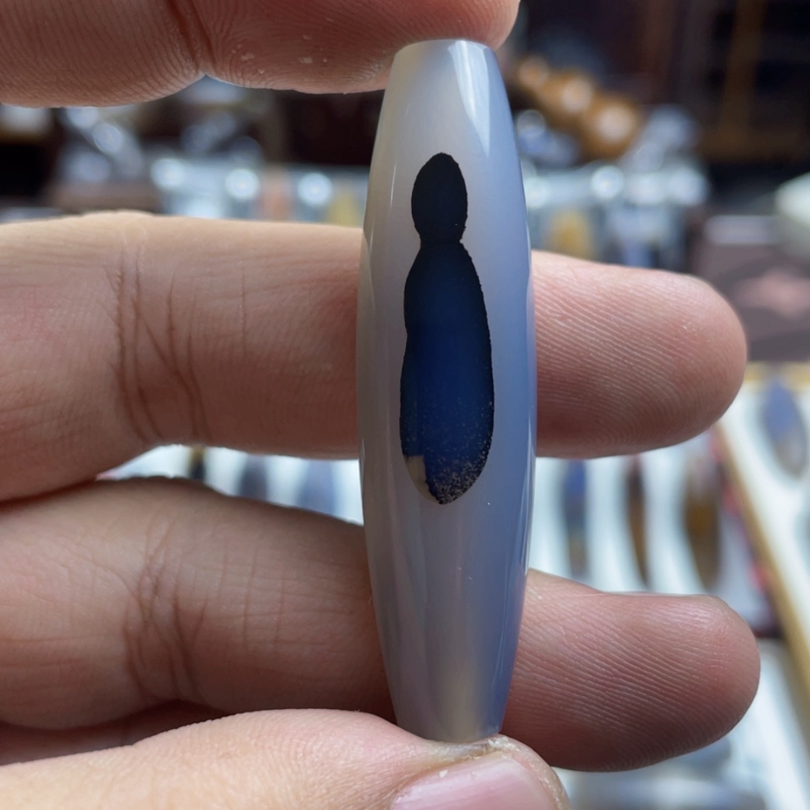 【闪购商品】玛瑙/玉髓珠宝半成品合金念*