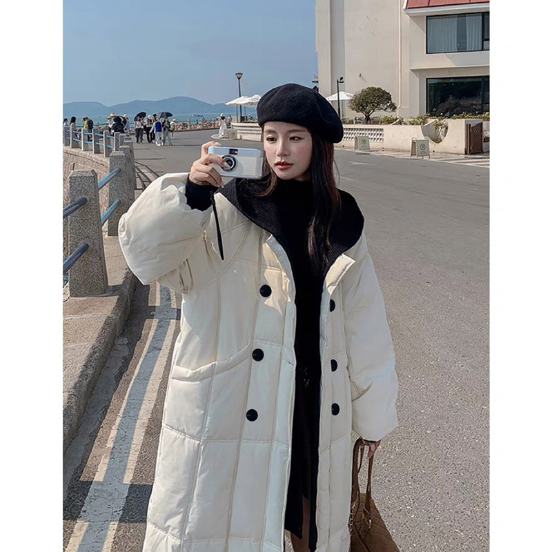 落日女神 / 被子款OVERSIZE撞色款棉服8841溯源好物