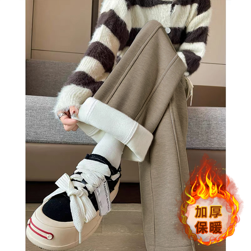 甜蜜暴击 / 显瘦筷子腿加绒保暖香蕉裤7079溯源好物