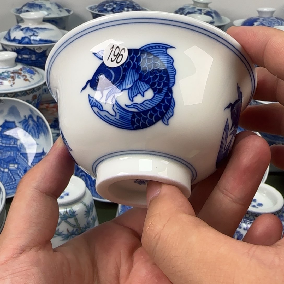 杯彦祖纯手绘茶具196